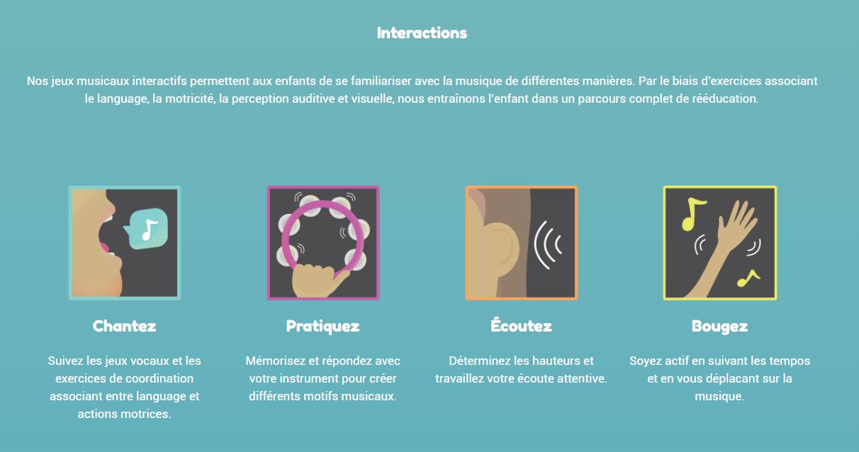 11.	Mila : Logiciel interactif de musique pour les enfants atteints